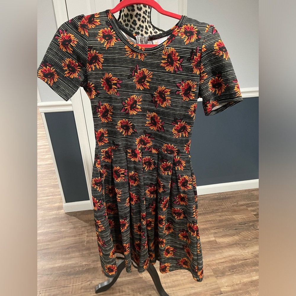 Lularoe‎ sunflower Amelia dress